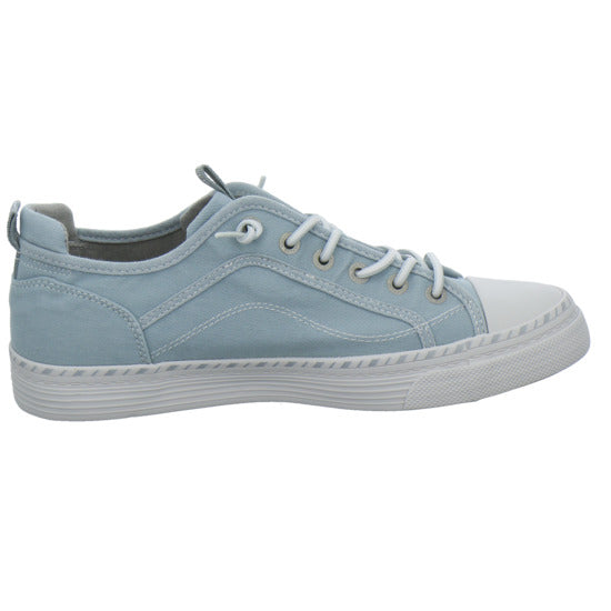 Mustang Schnürhalbschuhe Hellblau - 360° Ansicht