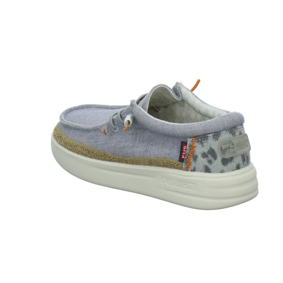 Fusion Schnürhalbschuhe Hellblau