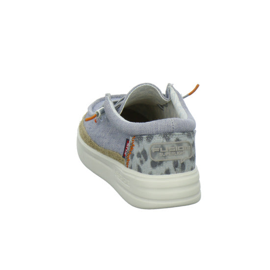 Fusion Schnürhalbschuhe Hellblau