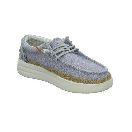 Fusion Schnürhalbschuhe Hellblau
