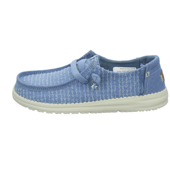 Hey Dude Sneaker Damen Wendy Frayed Hellblau
