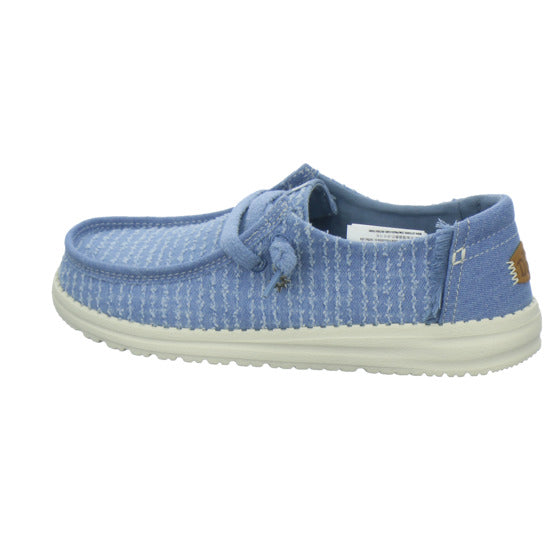 Hey Dude Sneaker Damen Wendy Frayed Hellblau