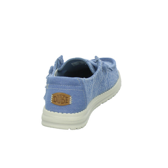 Hey Dude Sneaker Damen Wendy Frayed Hellblau