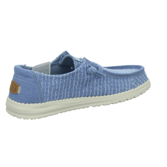 Hey Dude Sneaker Damen Wendy Frayed Hellblau