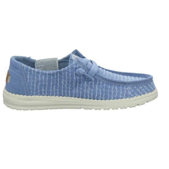 Hey Dude Sneaker Damen Wendy Frayed Hellblau