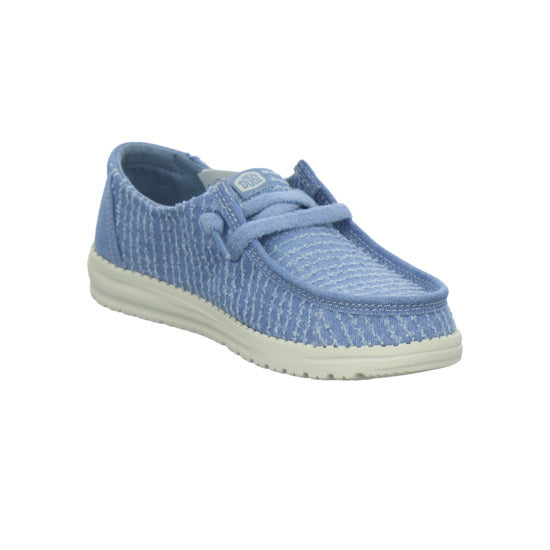 Hey Dude Sneaker Damen Wendy Frayed Hellblau