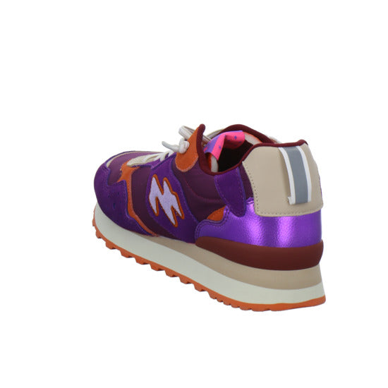 Maripe Schnürhalbschuhe Violett - 360° Ansicht