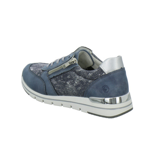 Remonte Schnürhalbschuhe Denim - 360° Ansicht