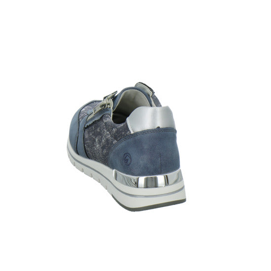 Remonte Schnürhalbschuhe Denim - 360° Ansicht