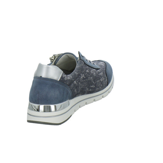 Remonte Schnürhalbschuhe Denim - 360° Ansicht