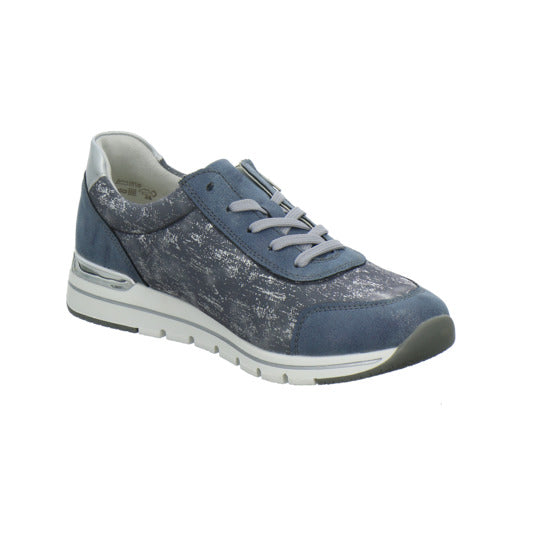 Remonte Schnürhalbschuhe Denim - 360° Ansicht