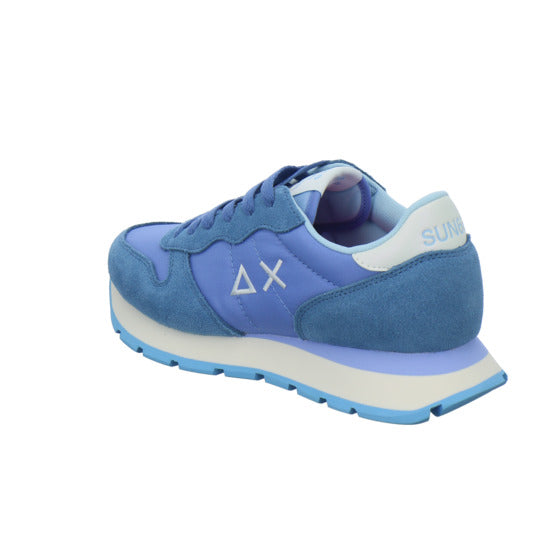 SUN68 Ally Solid Schnürhalbschuhe Denim - 360° Ansicht