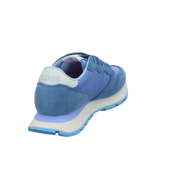 SUN68 Ally Solid Schnürhalbschuhe Denim - 360° Ansicht