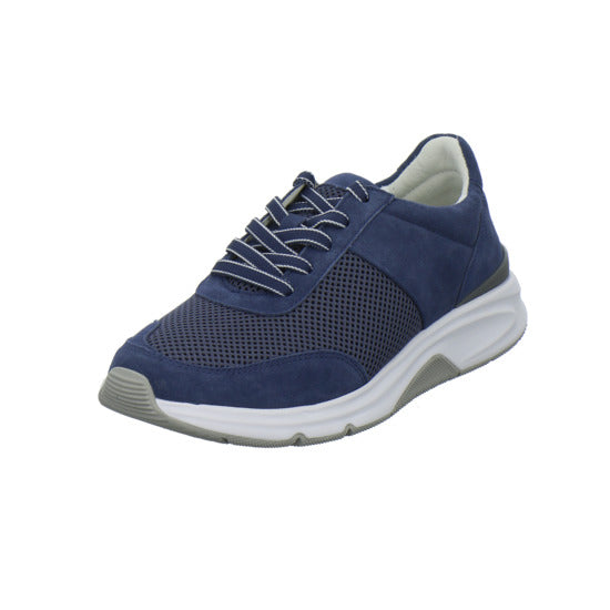 Gabor Comfort Rolling Soft Schnürhalbschuhe Denim - 360° Ansicht