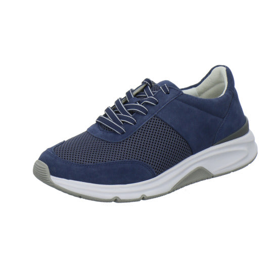 Gabor Comfort Rolling Soft Schnürhalbschuhe Denim - 360° Ansicht