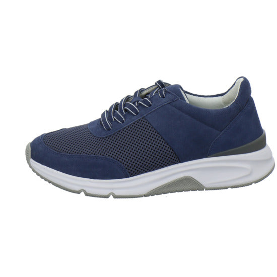 Gabor Comfort Rolling Soft Schnürhalbschuhe Denim - 360° Ansicht
