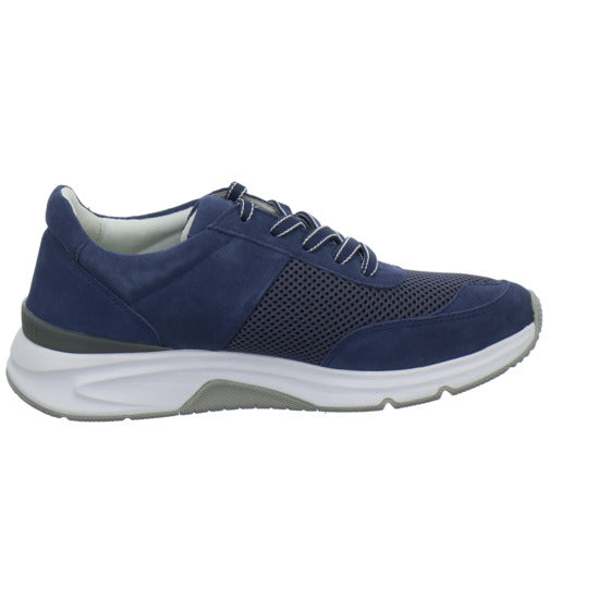 Gabor Comfort Rolling Soft Schnürhalbschuhe Denim - 360° Ansicht