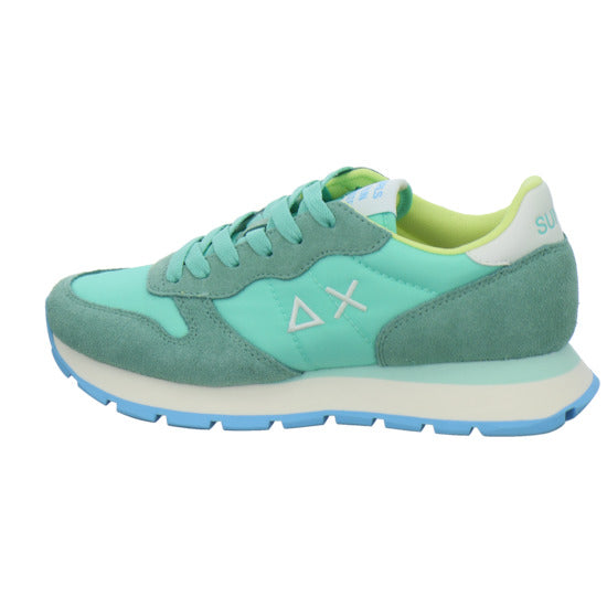 SUN68 Ally Solid Schnürhalbschuhe türkis - 360° Ansicht