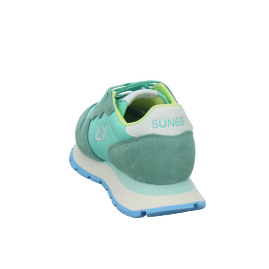 SUN68 Ally Solid Schnürhalbschuhe türkis - 360° Ansicht