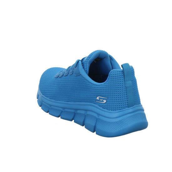 Skechers BOBS SPORT Schnürhalbschuhe türkis - 360° Ansicht