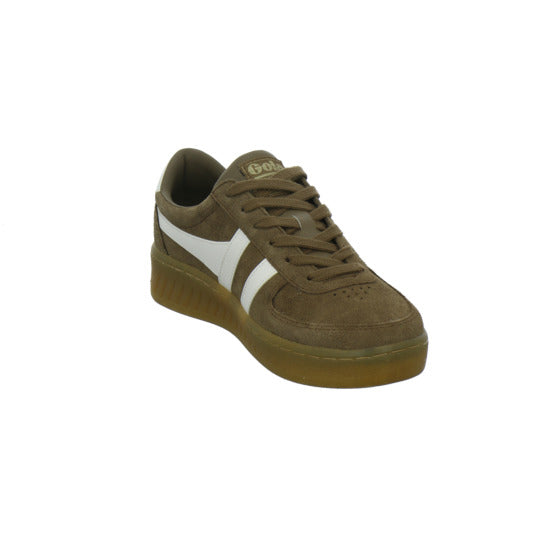 Gola Grandslam Suede Schnürhalbschuhe Dunkelbraun