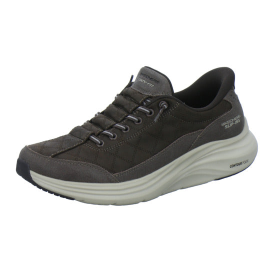 Skechers Sneaker Damen Slip Ins Dunkelbraun