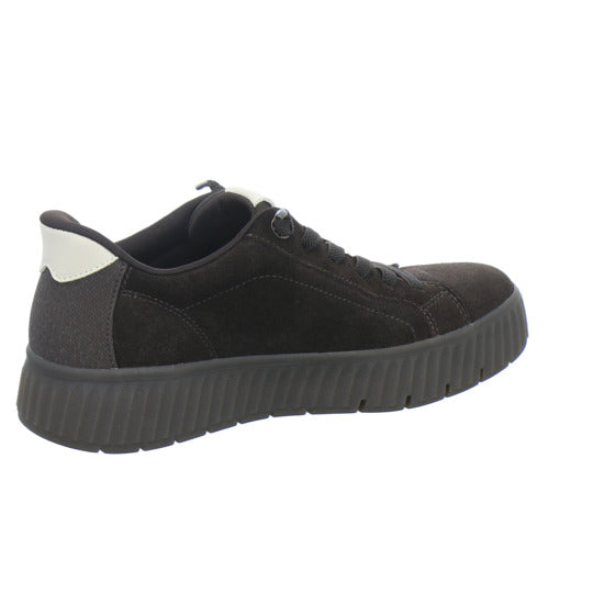 Tamaris Wide Fit Sneaker Damen Slip In Dunkelbraun