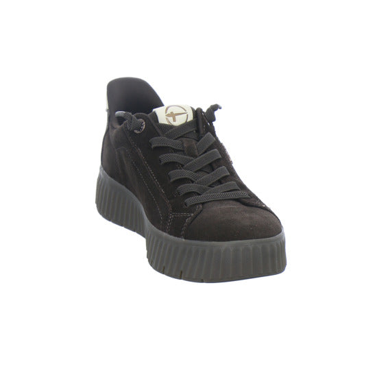 Tamaris Wide Fit Sneaker Damen Slip In Dunkelbraun