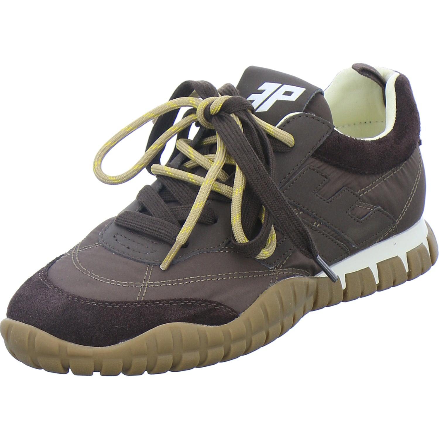 3P Sneaker Damen Dunkelbraun