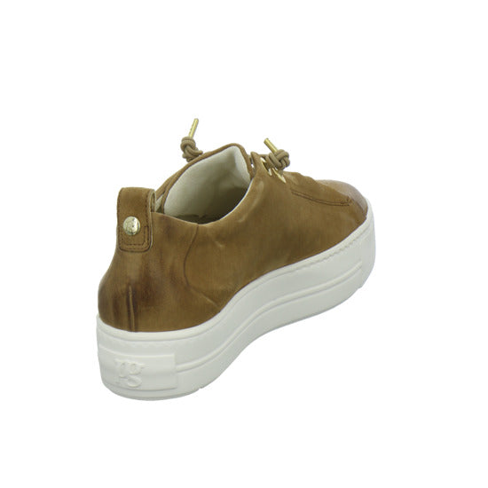Paul Green Schnürhalbschuhe Mittelbraun - 360° Ansicht