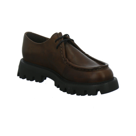 Wonders Schnürhalbschuhe Mittelbraun