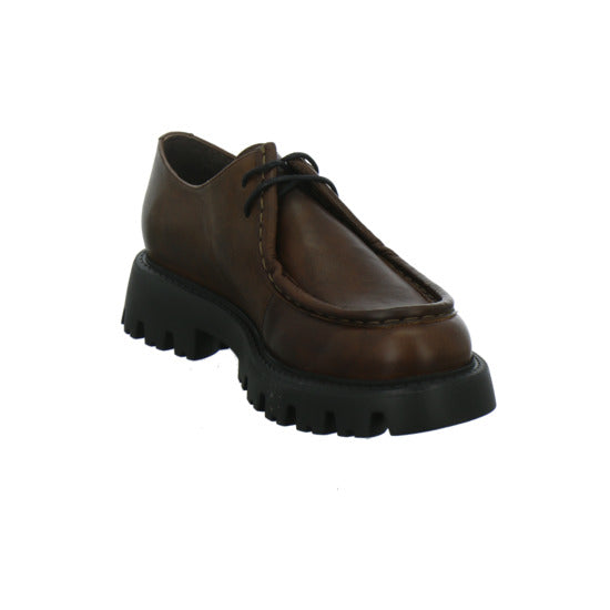 Wonders Schnürhalbschuhe Mittelbraun