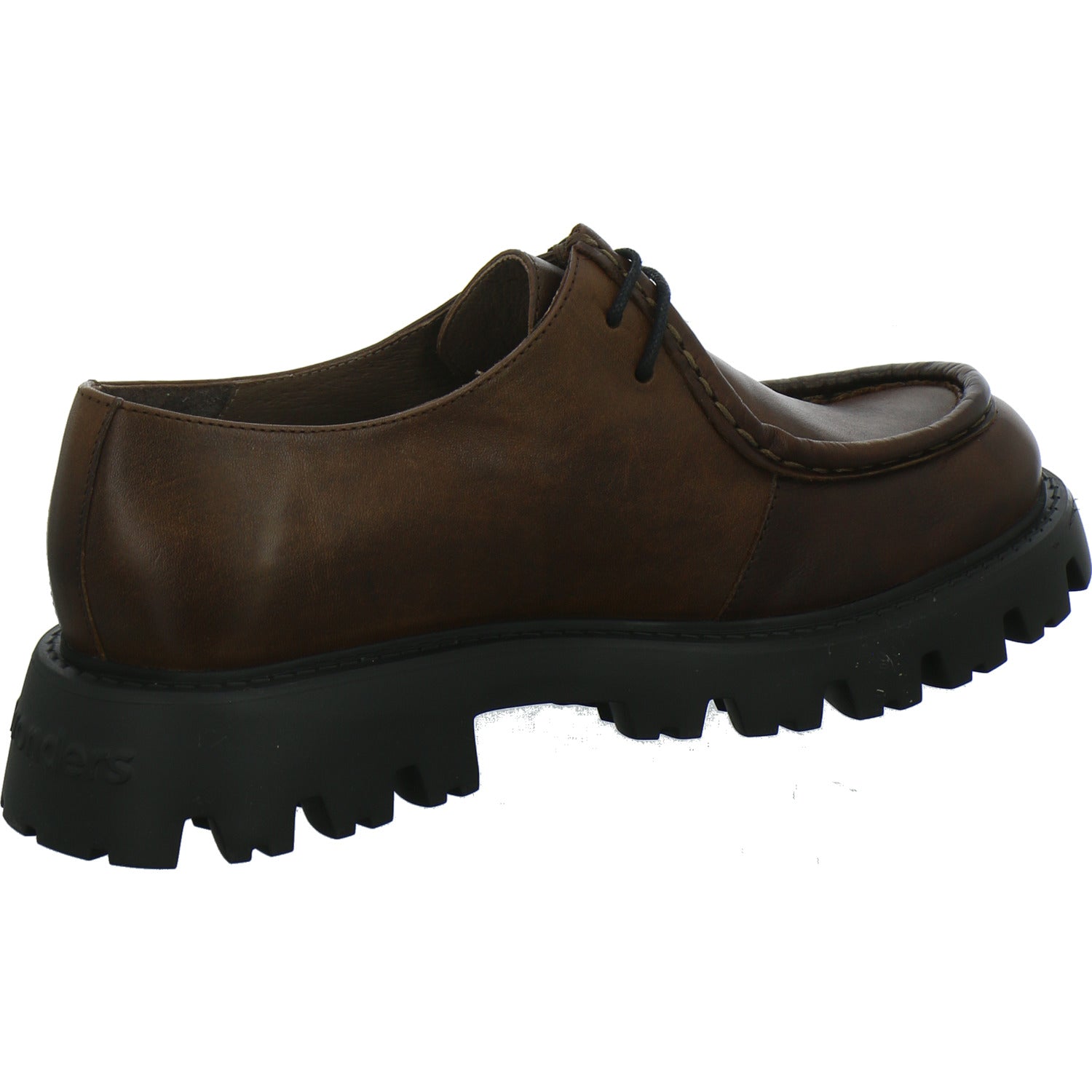 Wonders Schnürhalbschuhe Mittelbraun