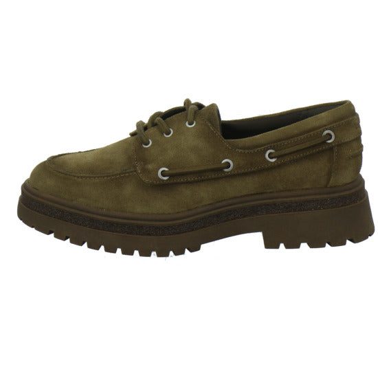 Tamaris Schnürhalbschuhe Mittelbraun