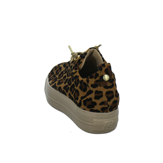 Paul Green Schnürhalbschuhe Braun-kombi - 360° Ansicht