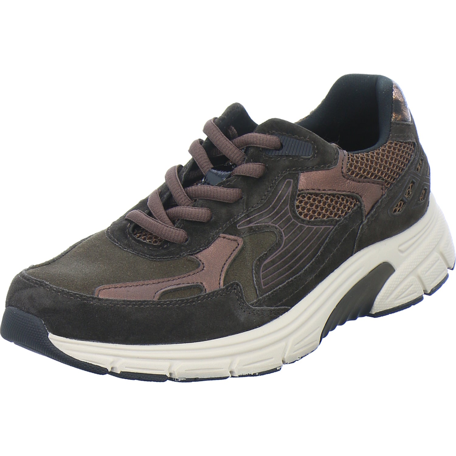 Gabor Sneaker Damen Rolling Soft Braun-kombi