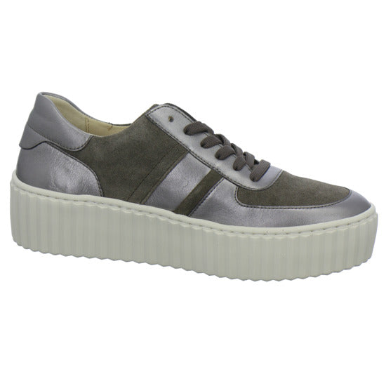 Gabor Schnürhalbschuhe taupe - 360° Ansicht