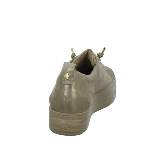 Paul Green Schnürhalbschuhe taupe - 360° Ansicht