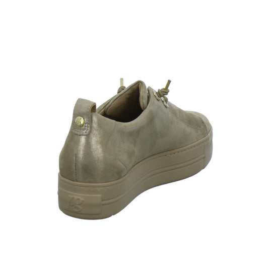 Paul Green Schnürhalbschuhe taupe - 360° Ansicht