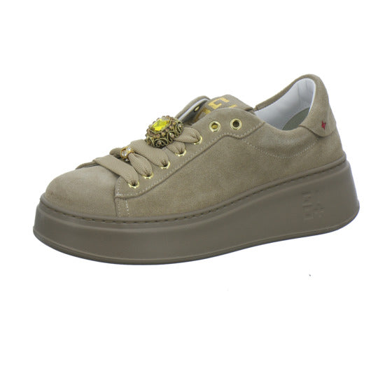 GIO+ Schnürhalbschuhe taupe - 360° Ansicht