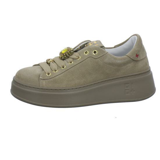GIO+ Schnürhalbschuhe taupe - 360° Ansicht
