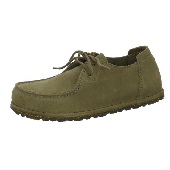 Birkenstock Utti Schnürhalbschuhe taupe - 360° Ansicht
