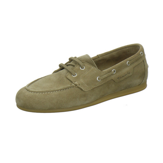 Tamaris Schnürhalbschuhe taupe - 360° Ansicht