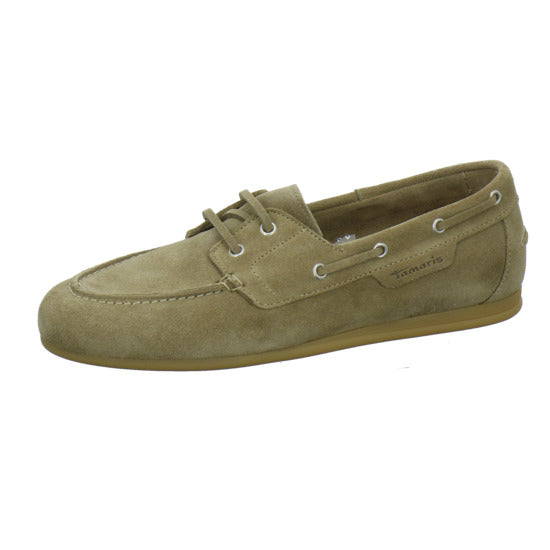 Tamaris Schnürhalbschuhe taupe - 360° Ansicht