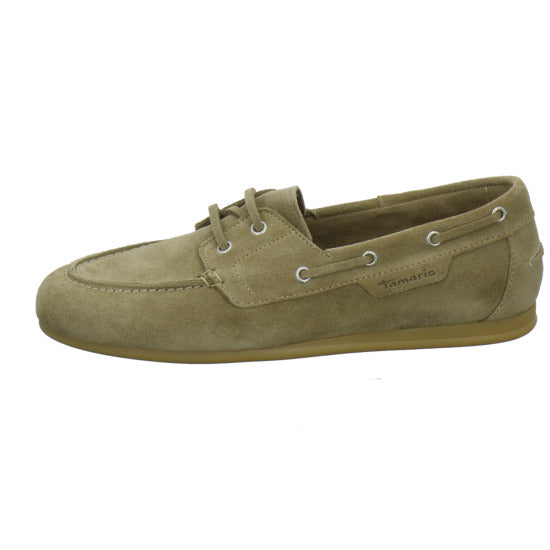 Tamaris Schnürhalbschuhe taupe - 360° Ansicht