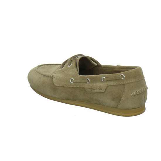 Tamaris Schnürhalbschuhe taupe - 360° Ansicht