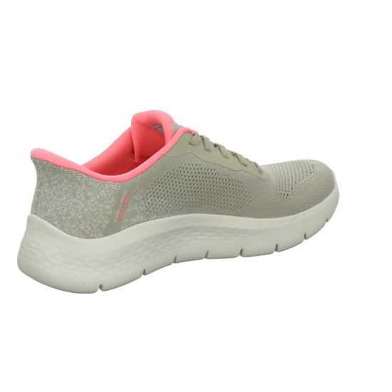 Skechers Slip Ins Schnürhalbschuhe taupe