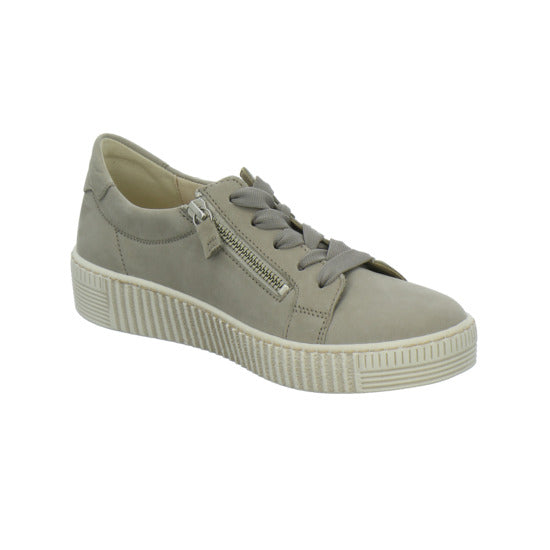 Gabor Schnürhalbschuhe taupe - 360° Ansicht