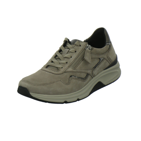 Gabor Comfort Rolling Soft Schnürhalbschuhe taupe