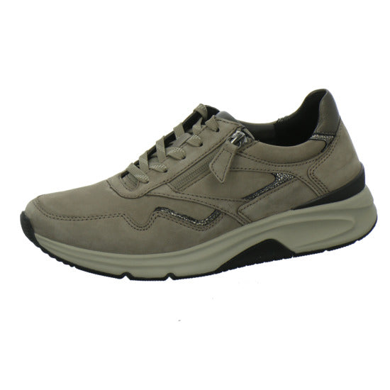 Gabor Comfort Rolling Soft Schnürhalbschuhe taupe